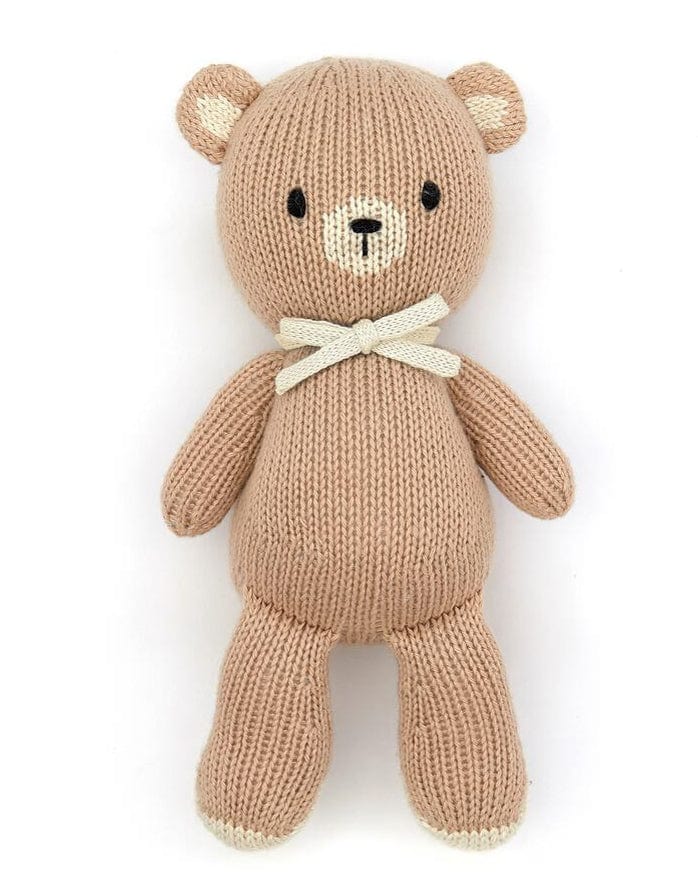 Little tun tun play baby bear in beige + natural