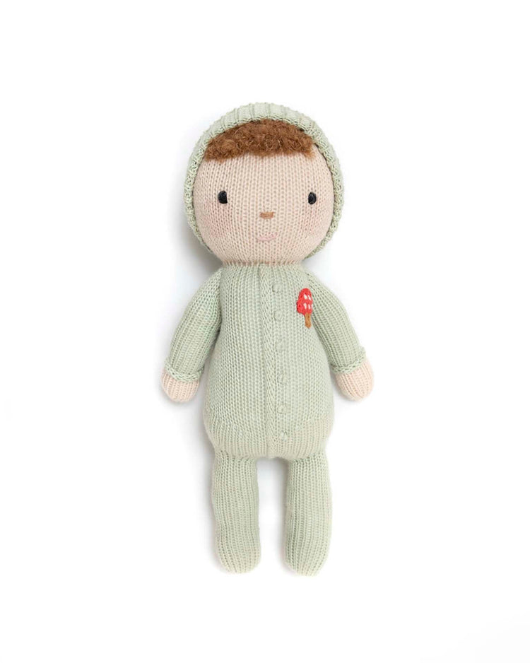 Little tun tun play baby liam doll in light green