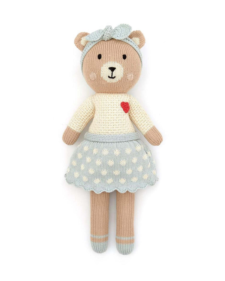 Little tun tun play emma the bear in light blue
