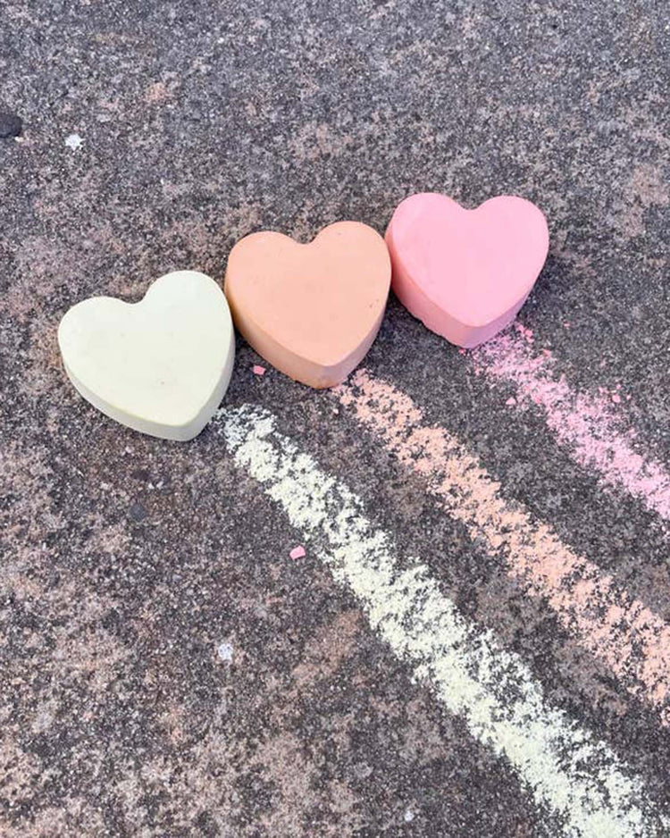 twee be mine sidewalk chalk play Little