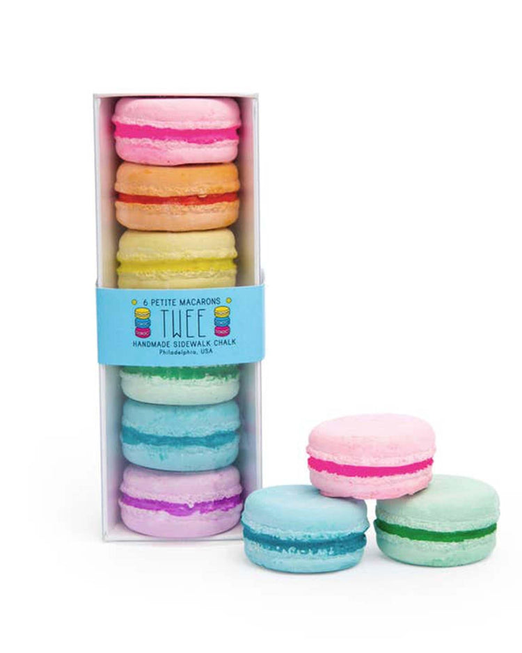 Little twee play petite macaron sidewalk chalk