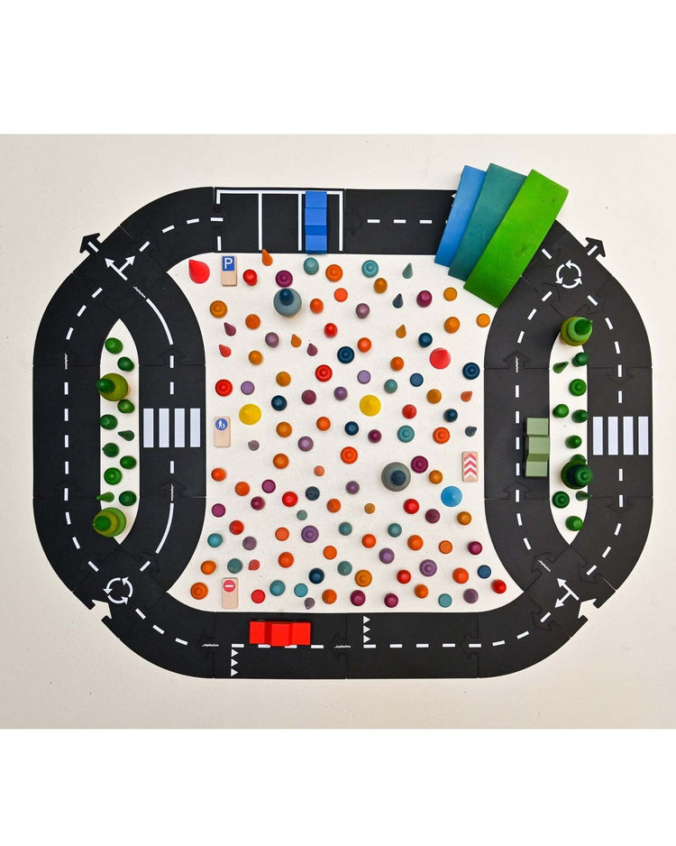 Little waytoplay play highway set car edition