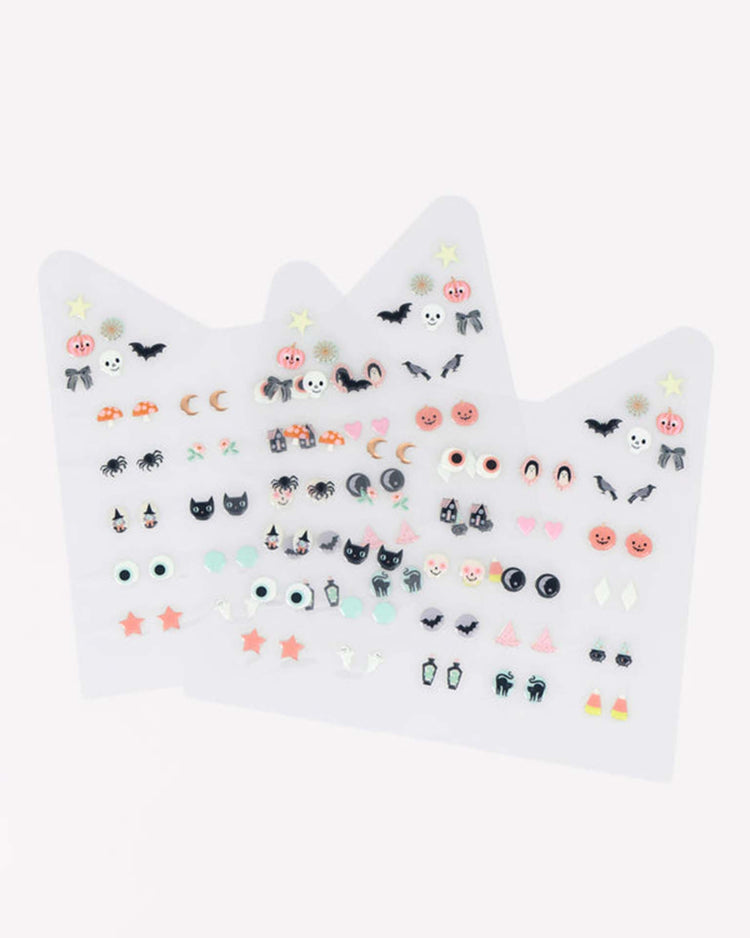 halloween stick on earrings