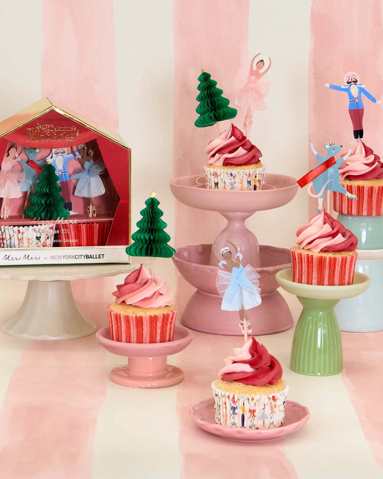 meri meri x new york city ballet cupcake kit