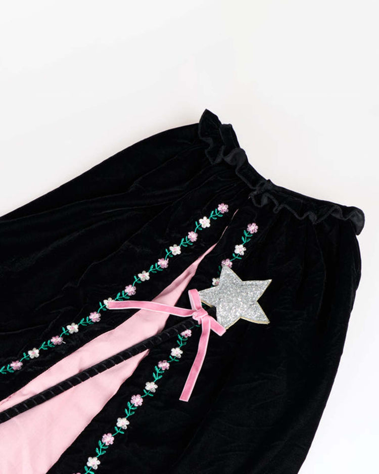 embroidered velvet witch costume