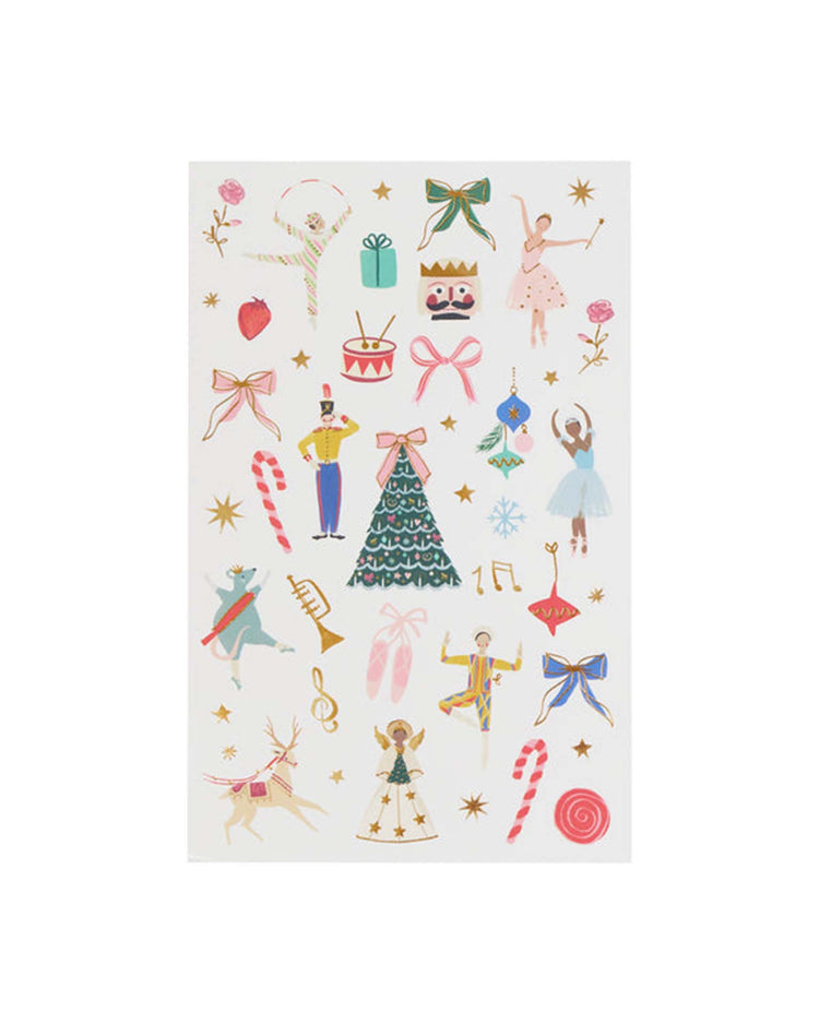 meri meri x new york city ballet temporary tattoos