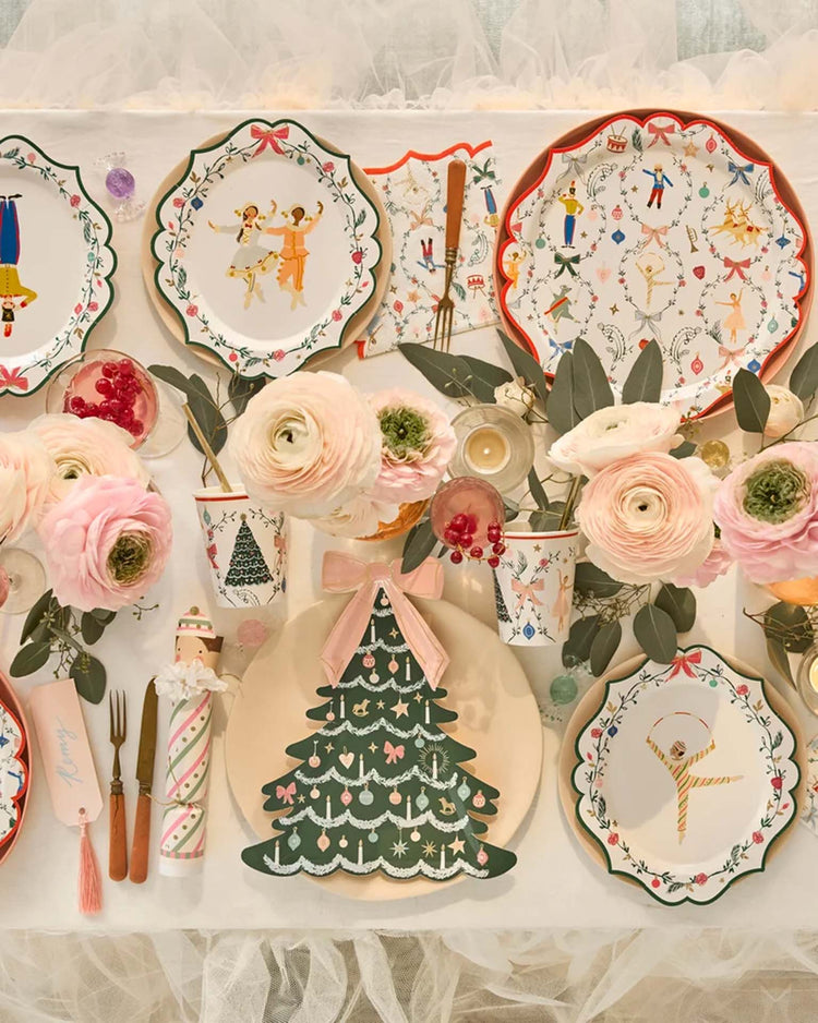 meri meri x new york city ballet dinner plates