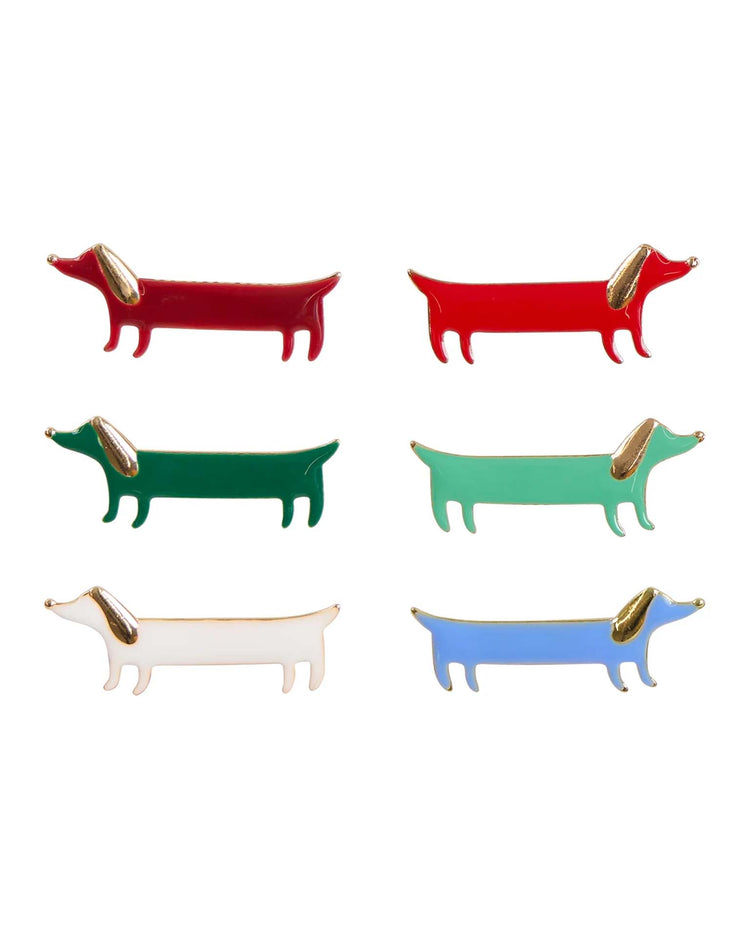 plaid sausage dog crackers