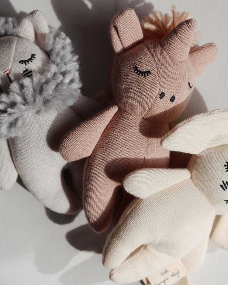 konges sløjd mini unicorn in rose fawn play Little