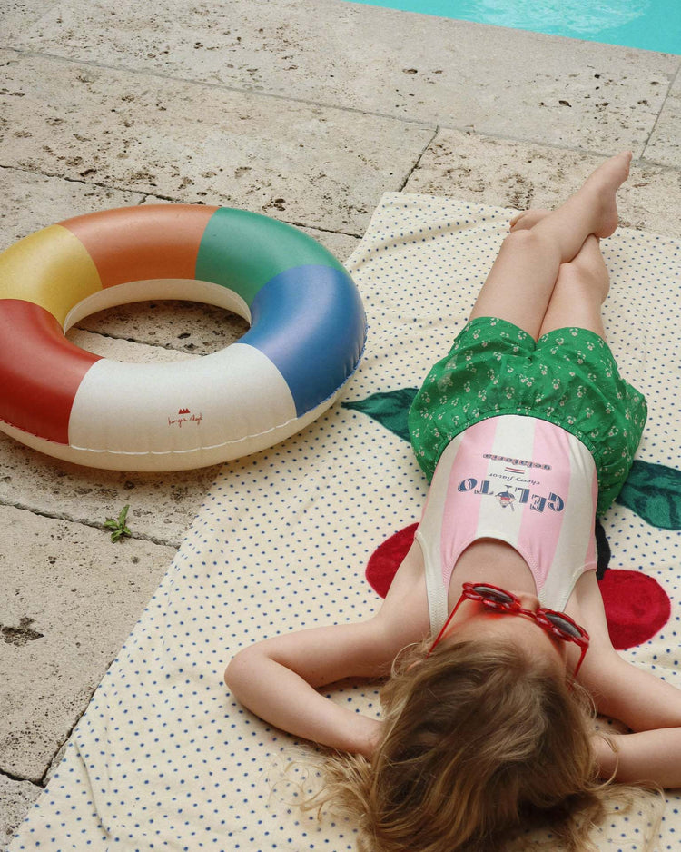 Little konges sløjd play junior swim ring in multi