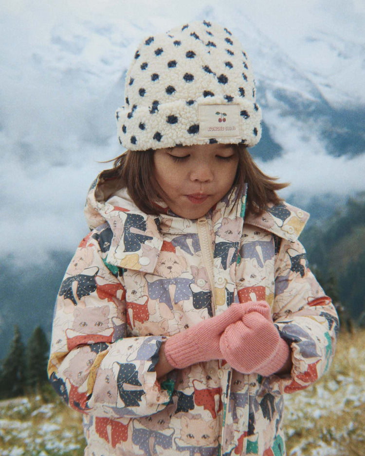 konges sløjd ace rain jacket in like cats and dogs kids Little