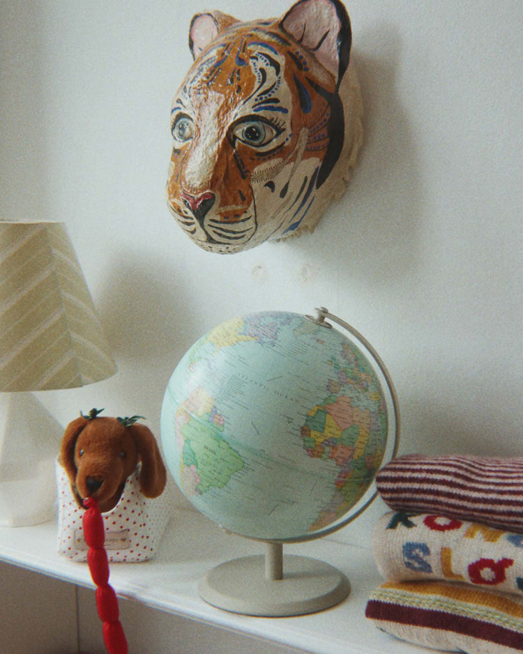 konges sløjd tiger wall decoration home Little