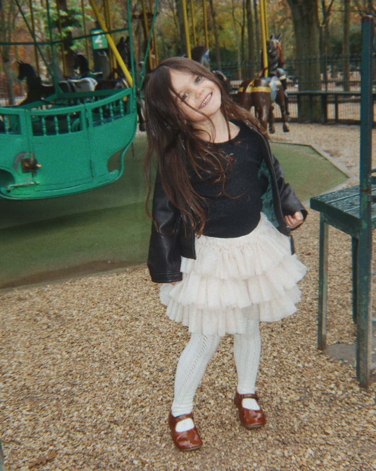 konges sløjd roli blouse in black kids Little