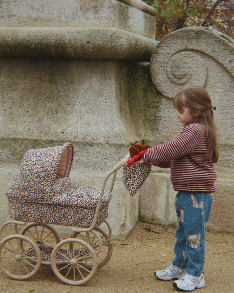 konges sløjd minnie doll pram in leo play Little