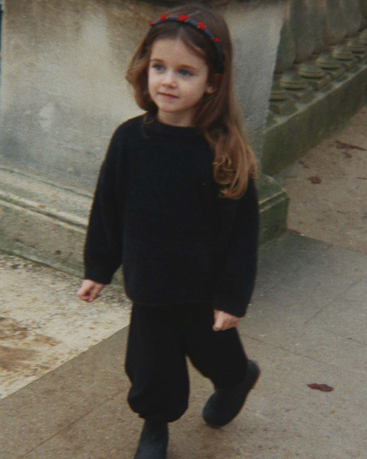 roli balloon pants in black