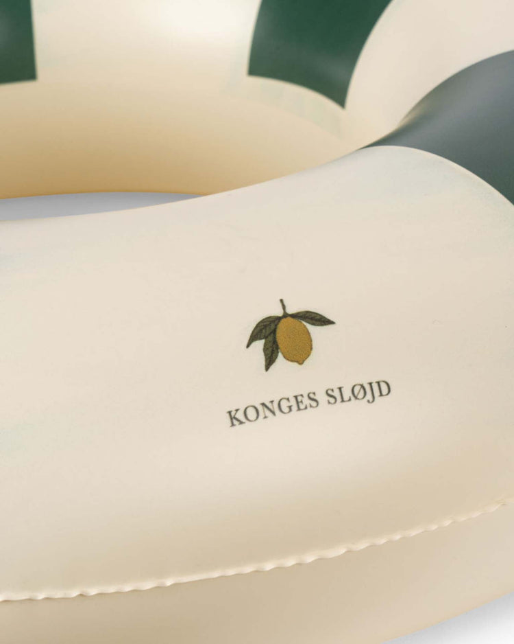 Little konges sløjd play junior swim ring in green stripe
