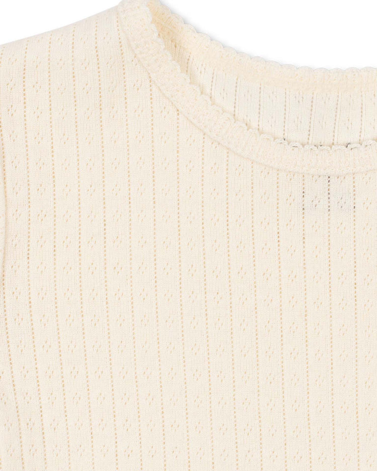 konges sløjd minnie tee in antique white kids Little