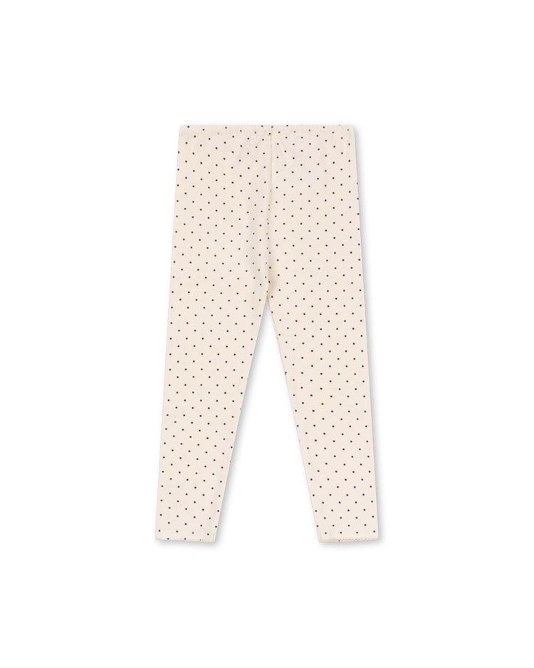 konges sløjd basic pants in blue dot baby Little