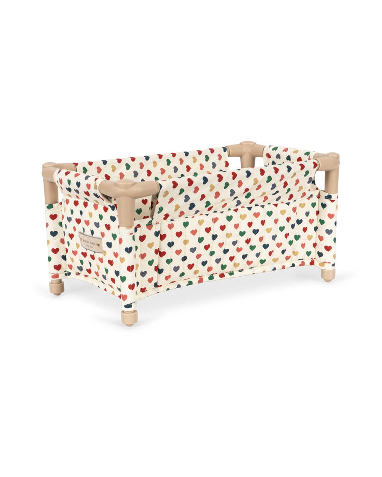 konges sløjd doll travel bed in coeur coloré play Little