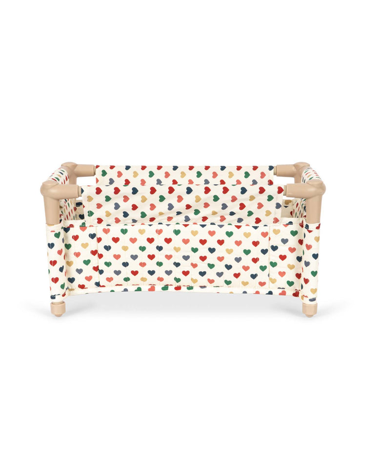 konges sløjd doll travel bed in coeur coloré play Little