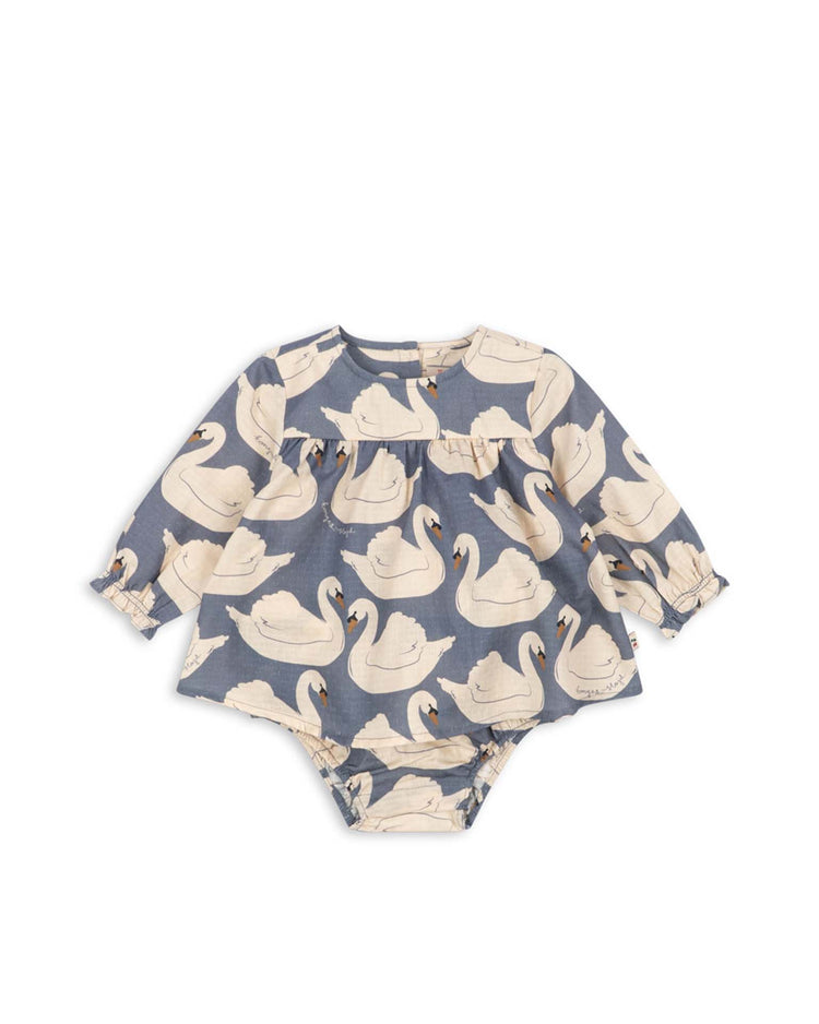 konges sløjd evia romper in swan kids Little