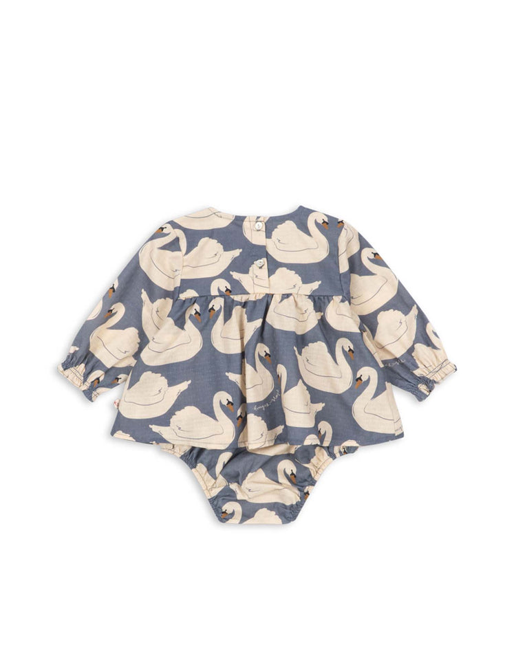 konges sløjd evia romper in swan kids Little