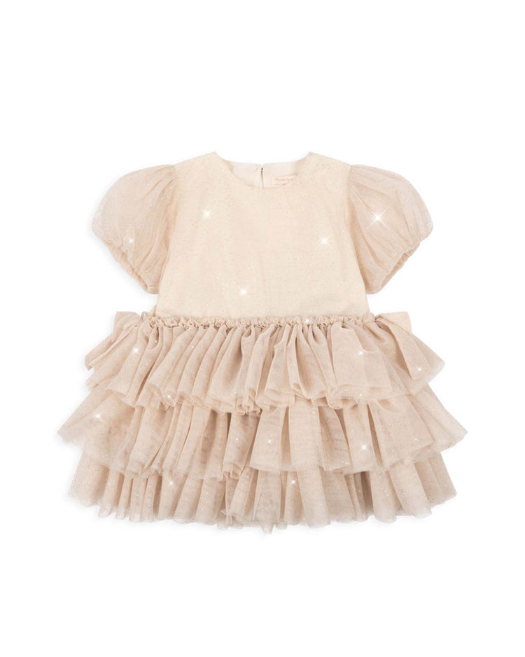 konges sløjd fay dress in bleached sand kids Little