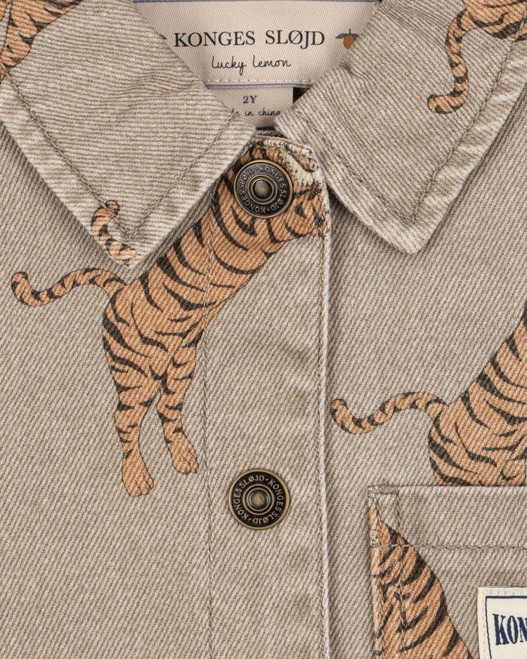 konges sløjd magot shirt in tiger kids Little