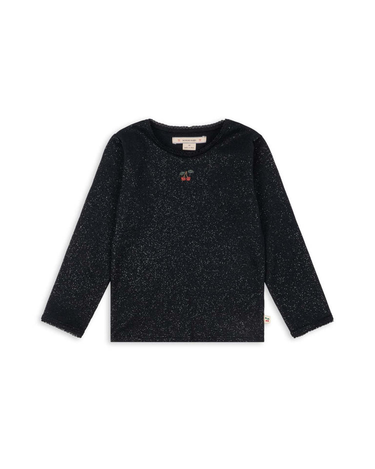 konges sløjd roli blouse in black kids Little