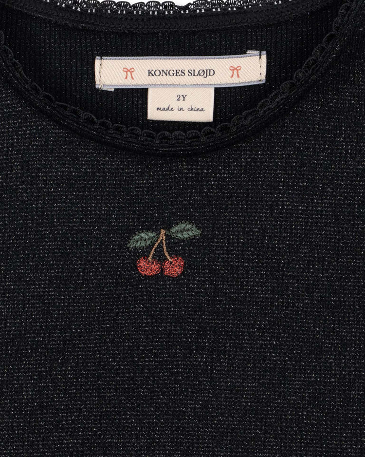 konges sløjd roli blouse in black kids Little