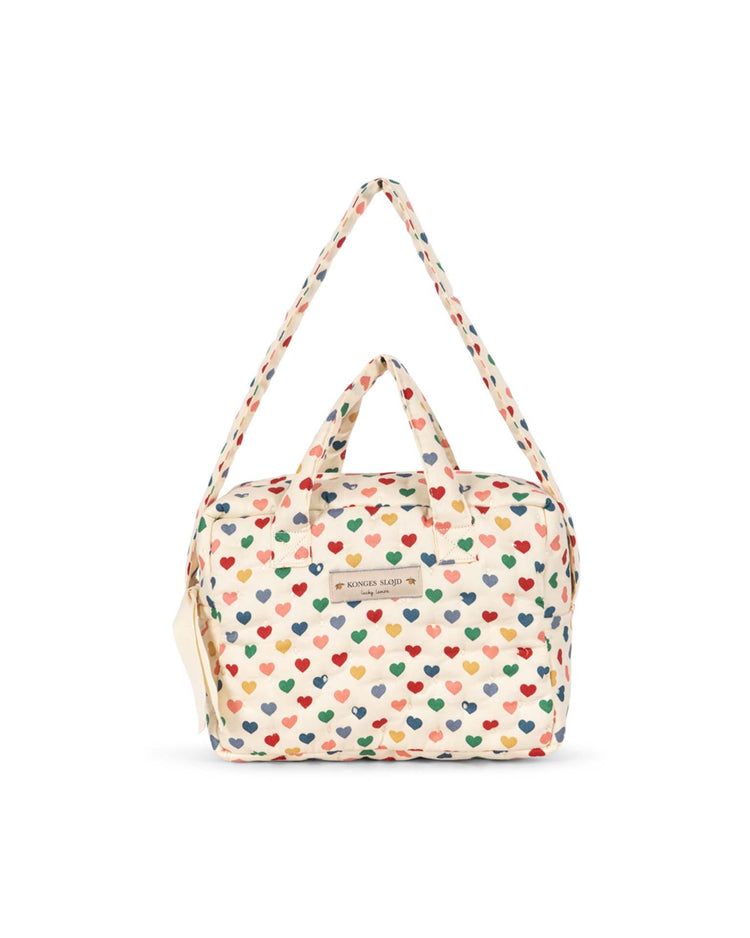 konges sløjd doll bag in coeur coloré play Little