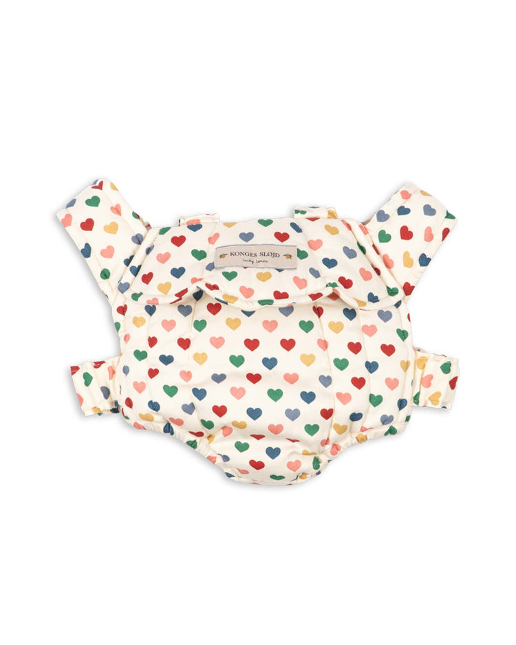 konges sløjd doll carrier in coeur coloré play Little