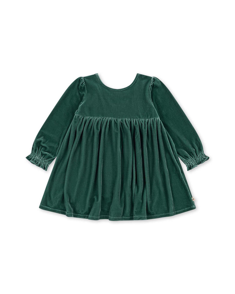konges sløjd gia bow dress in fir kids Little
