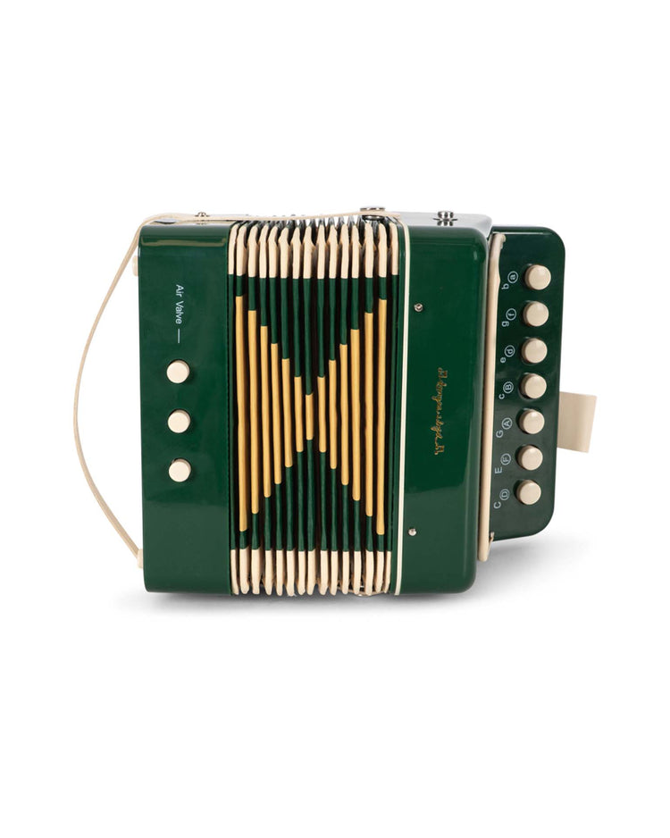 konges sløjd accordion in green play Little