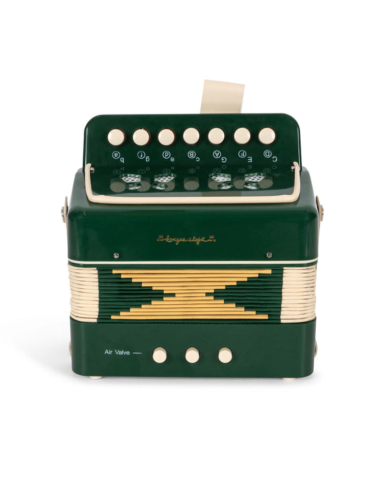 konges sløjd accordion in green play Little