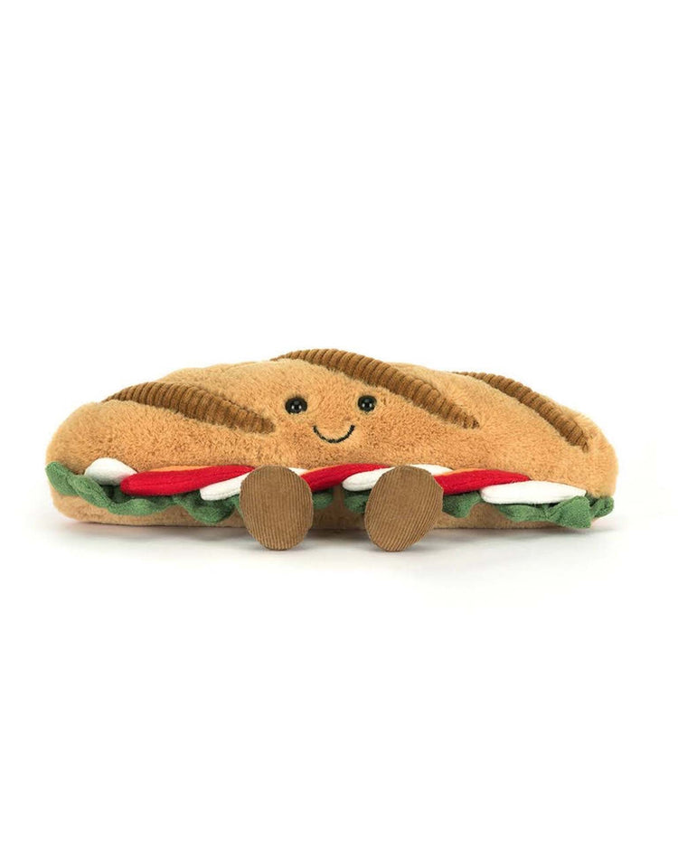 Little jellycat play amuseables caprese baguette