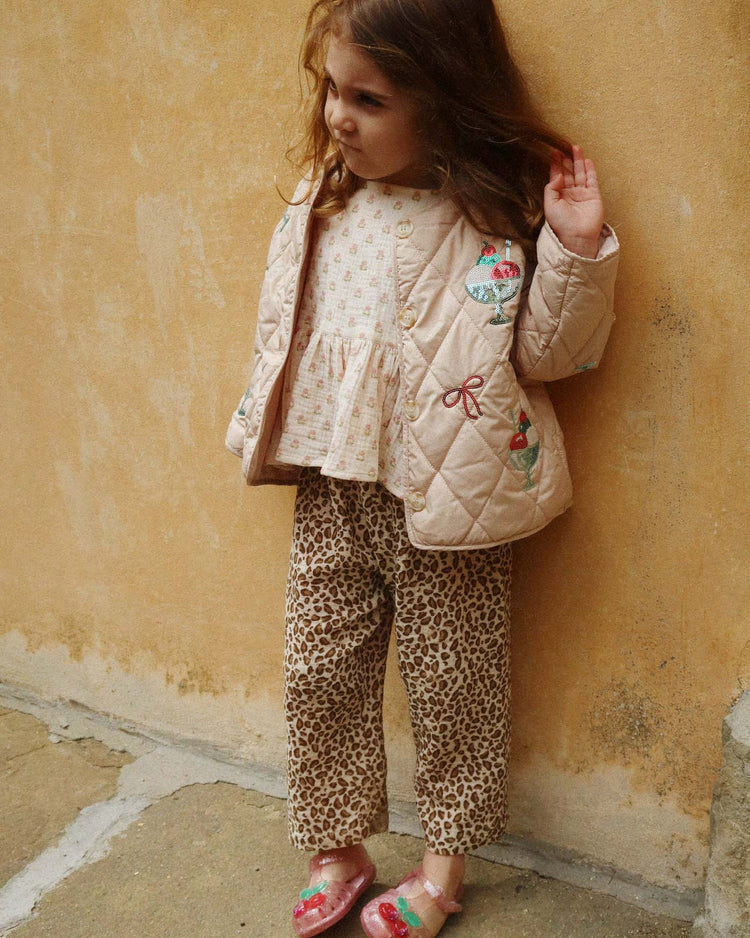 konges sløjd coco top in carta rosa kids Little