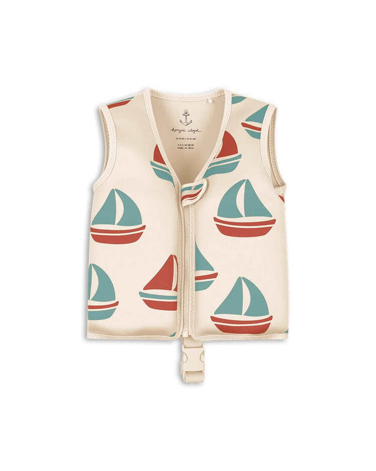 Little konges sløjd kids ellis swim vest in ahoy