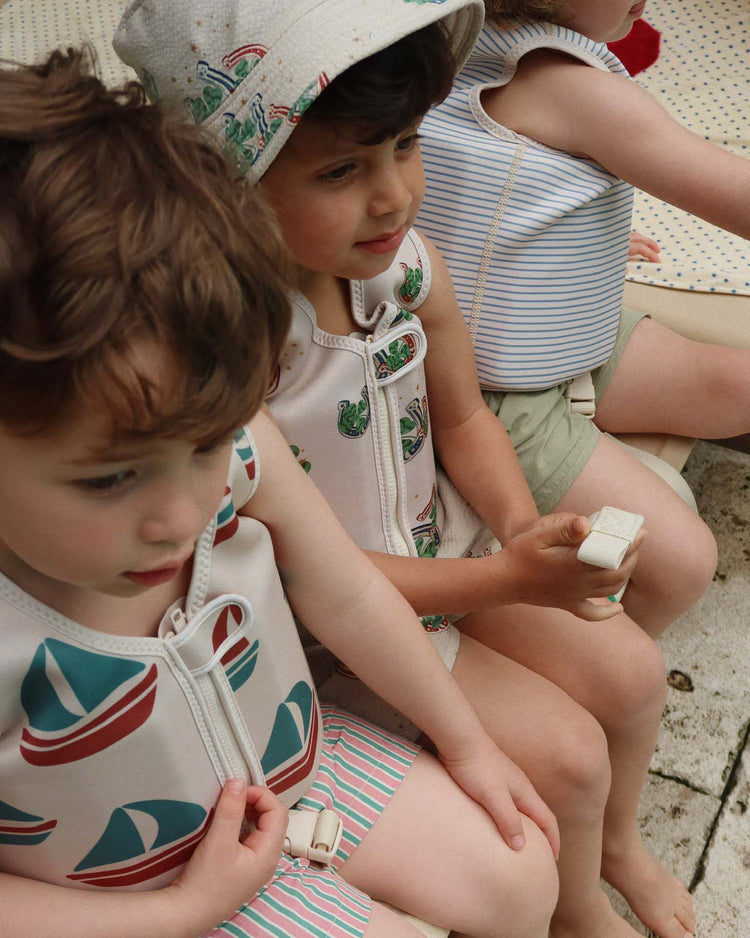 Little konges sløjd kids ellis swim vest in ahoy