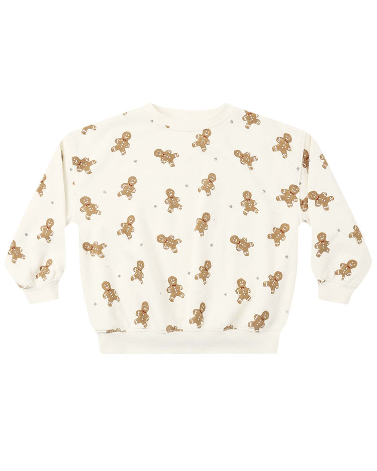 rylee + cru relaxed sweatshirt in gingerbread kids Little