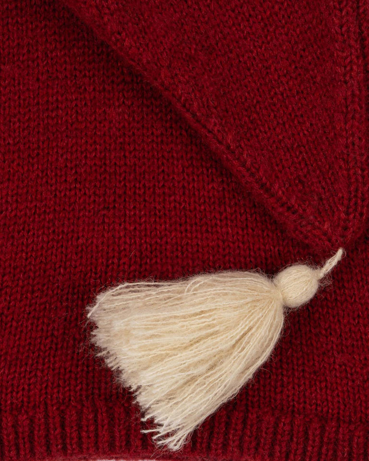 konges sløjd christmas knit hat in red accessories Little