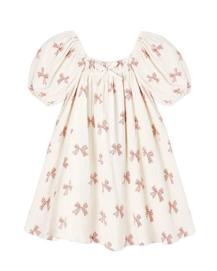 rylee + cru sabrina mini dress in peppermint bows kids Little