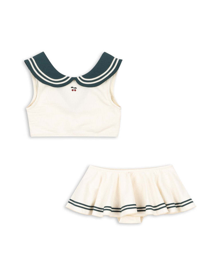 konges sløjd sailor bikini in cloud dancer kids Little