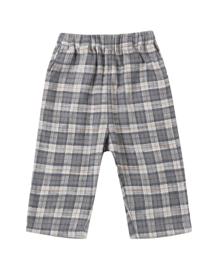 rylee + cru palmer pant in winter plaid kids Little