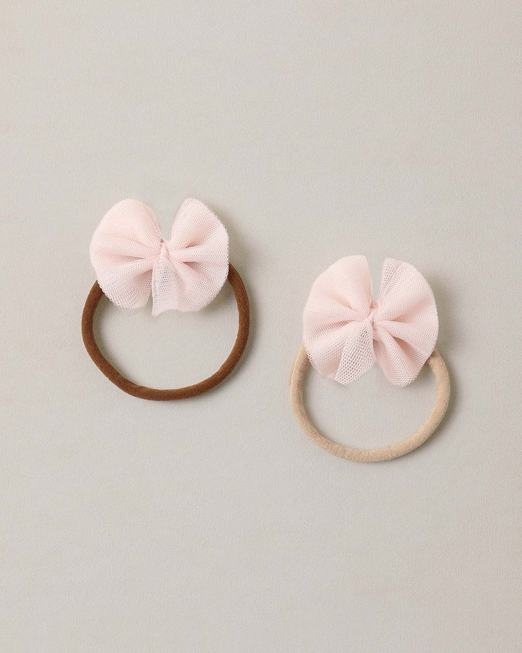 noralee flutter tulle headband in pink accessories Little