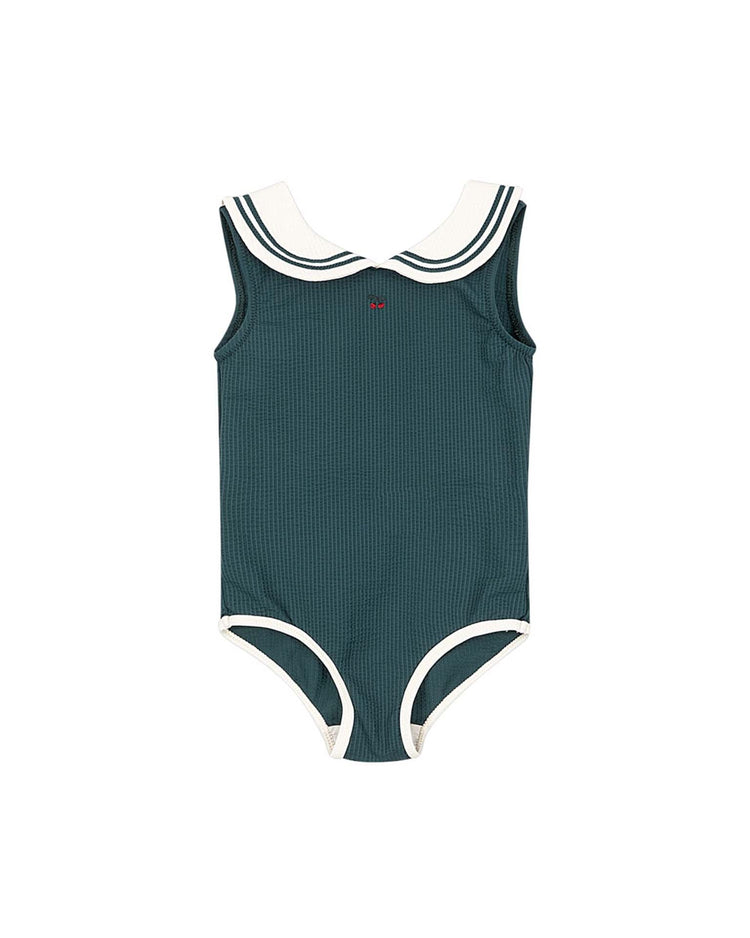 konges sløjd sailor swimsuit in sea moss kids Little