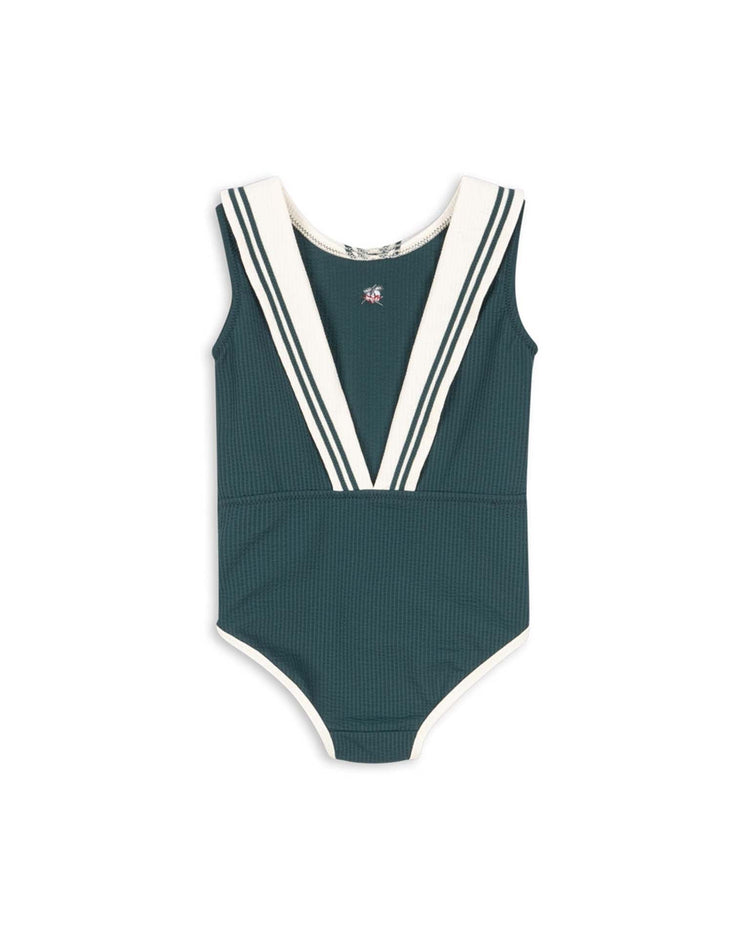 konges sløjd sailor swimsuit in sea moss kids Little
