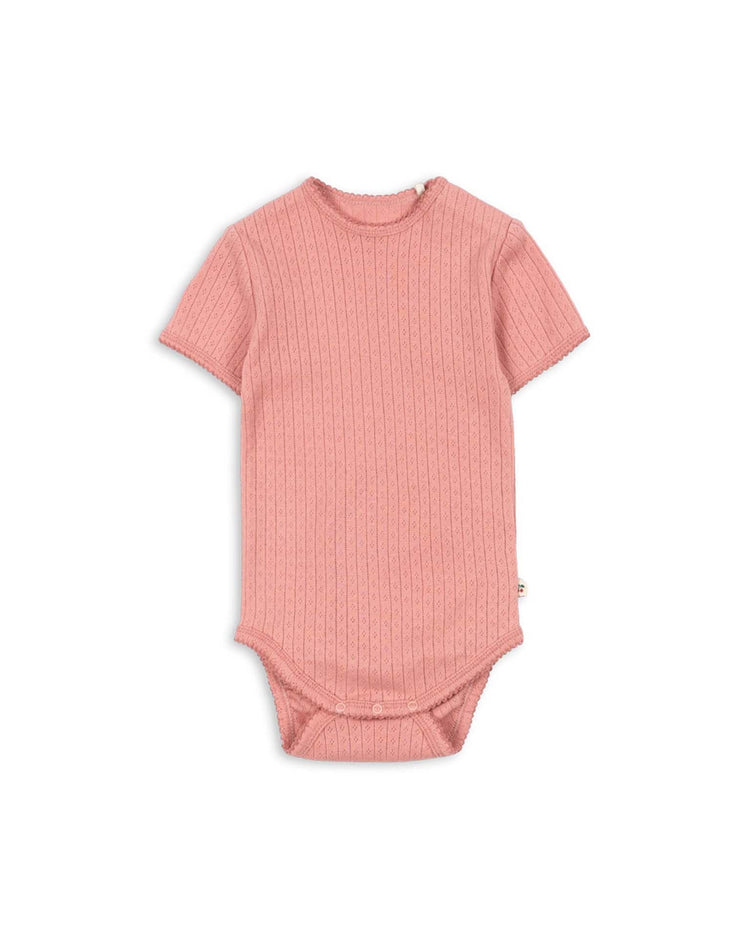 konges sløjd minnie short sleeve body in rosette baby Little