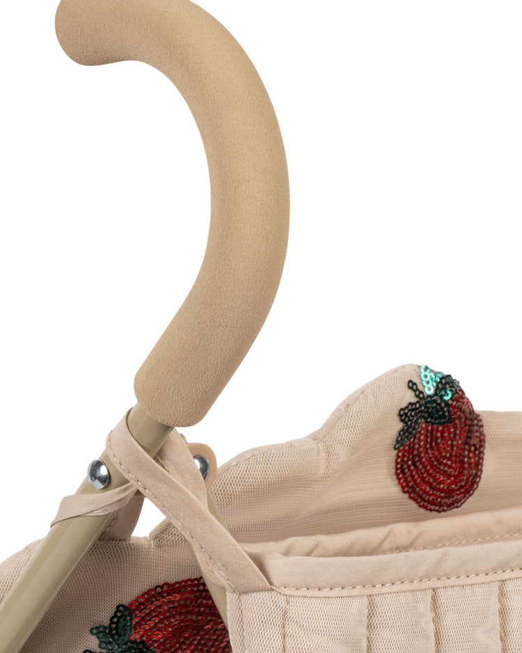 konges sløjd tulle doll stroller in strawberry play Little