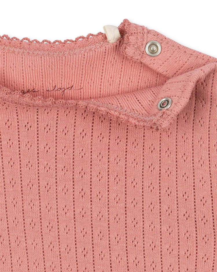 konges sløjd minnie short sleeve body in rosette baby Little